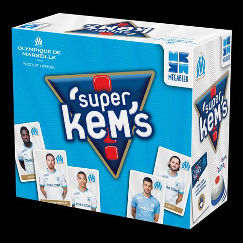 Jeu De Cartes Megableu 678268 – Super Kems Olympique Marseille