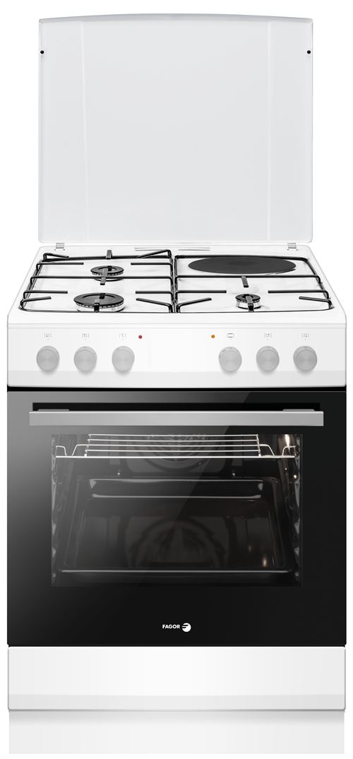 Fagor Blanc Cuisinière Mixte Facm1003b