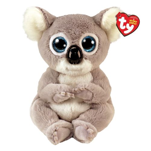 Peluche TY Beanie Babies Small Melly Le Koala Gris