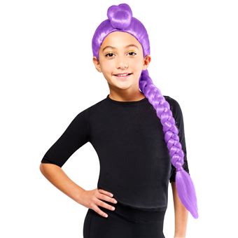 Déguisement enfant Netflix Perruque Rumi K-Pop Violet - 1
