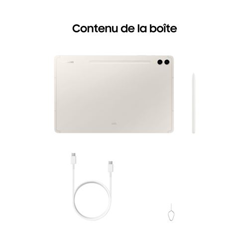 13% sur Tablette tactile Samsung Galaxy Tab S9+ 12.4 Wifi 256 Go Crème -  Tablette tactile - Achat & prix