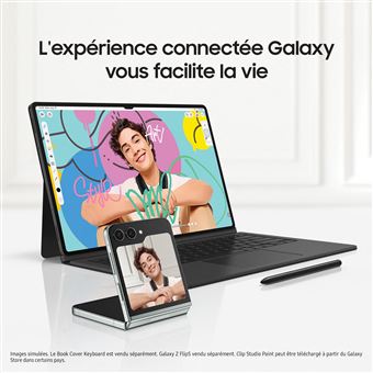 Tablette tactile Samsung Galaxy Tab S9+ 12.4" Wifi 256 Go Crème