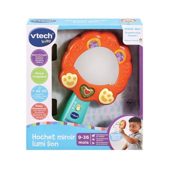 Jeu d'éveil Vtech Hochet miroir lumi lion