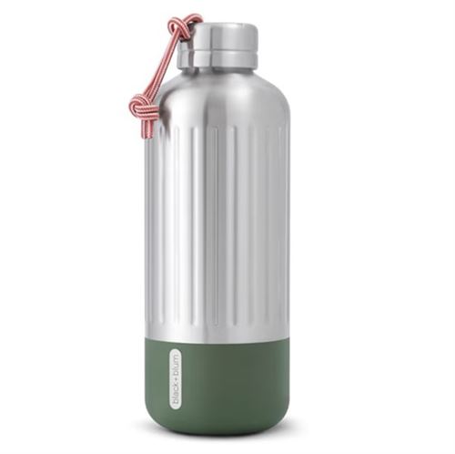 Nature et Découvertes - Gourde isotherme - 850 ml - Gris et Vert - Image 4