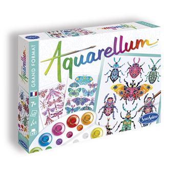 Aquarellum Junior Maneki Neko Sentosphère - Kit Peinture Aquarelle Pour Enfants Dès 7 Ans