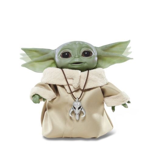 MANDALORIAN-THE CHILD-FIGURINE ELECTRONIQUE ANIMATRONIC 25CM