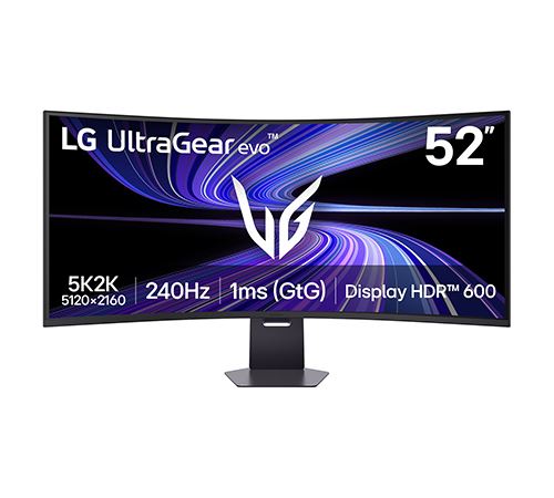 Écran PC LG UltraGear 52G930B 52 UltraWide 5K2K 240Hz VA Courbe 1ms HDR10+ - vue 1