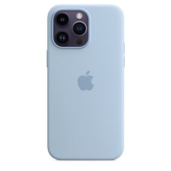 Apple - Coque de protection pour téléphone portable - compatibilité avec MagSafe - silicone - sky - pour iPhone 14 Pro Max