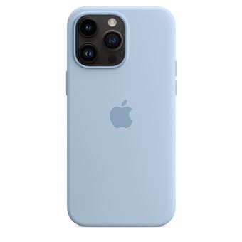 Apple - Coque de protection pour téléphone portable - compatibilité avec MagSafe - silicone - sky - pour iPhone 14 Pro Max