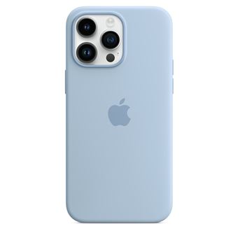 Apple - Coque de protection pour téléphone portable - compatibilité avec MagSafe - silicone - sky - pour iPhone 14 Pro Max