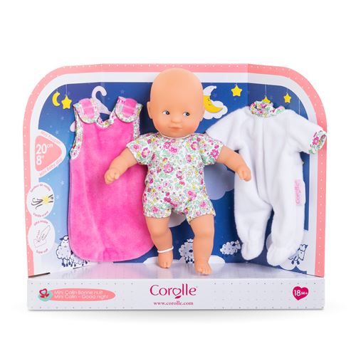 Poupon Corolle Mini Câlin Bonne Nuit Jardin En Fleurs