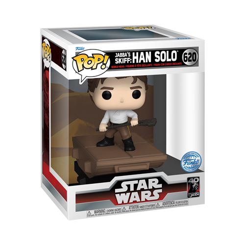 Funko Figurine Pop Deluxe Star Wars Return Of The Jedi Build A Scene Han Solo