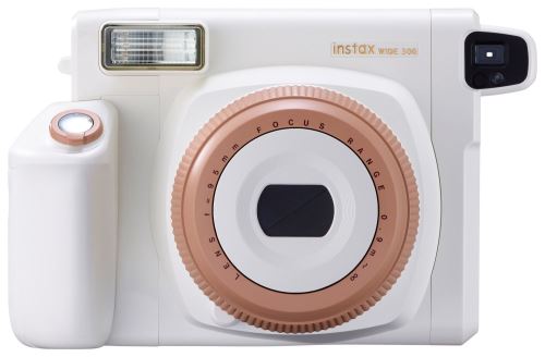 Fujifilm Instax Wide 300 Wit en Beige - Polaroidcamera | fnac België