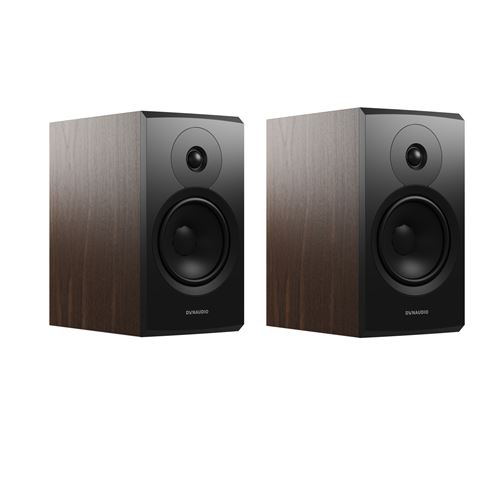 Enceinte bibliothèque Dynaudio Emit II 20 Noyer Vendues à la paire - vue 1