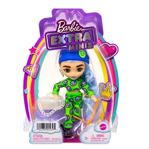Barbie - Barbie Extra Mini Mod&egrave;le 3 - Poup&eacute;e - 3 ans et + 