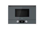 MICRO-ONDES GRILL Maestro Niche 38cm-22L Stone grey, 850W, électronique, 5 niv de puissance, Grill 1200W minuteur 0-90 min, intérieur acier inox, répartition des ondes par la base céramique, Dimension d'encastrement: HxLxP (mm): 355x555x312