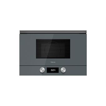 MICRO-ONDES GRILL Maestro Niche 38cm-22L Stone grey, 850W, électronique, 5 niv de puissance, Grill 1200W minuteur 0-90 min, intérieur acier inox, répartition des ondes par la base céramique, Dimension d'encastrement: HxLxP (mm): 355x555x312