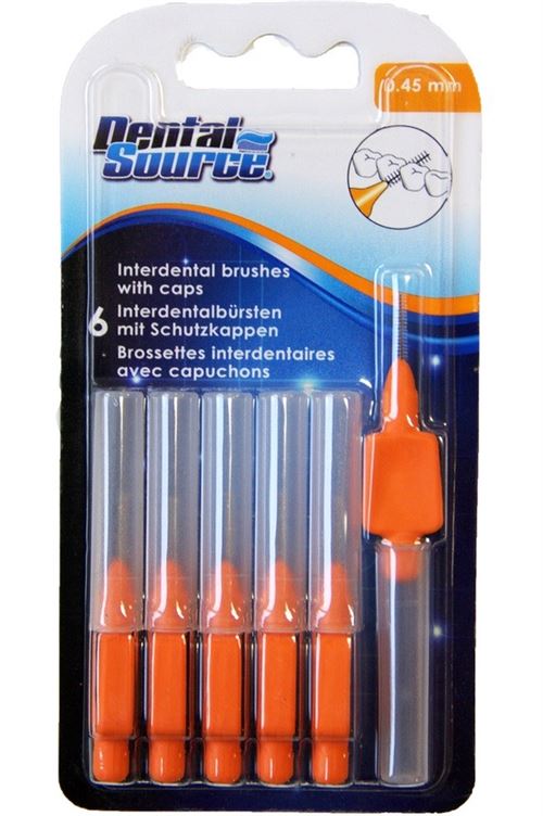 Pack de 6 brossettes inter-dentaires Dental Source