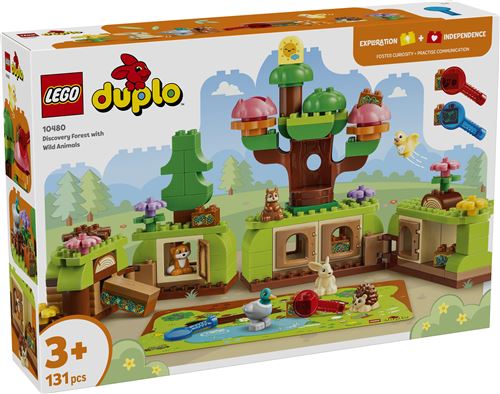 LEGO® DUPLO® Town 10480 Découverte de la forêt avec des animaux sauvages