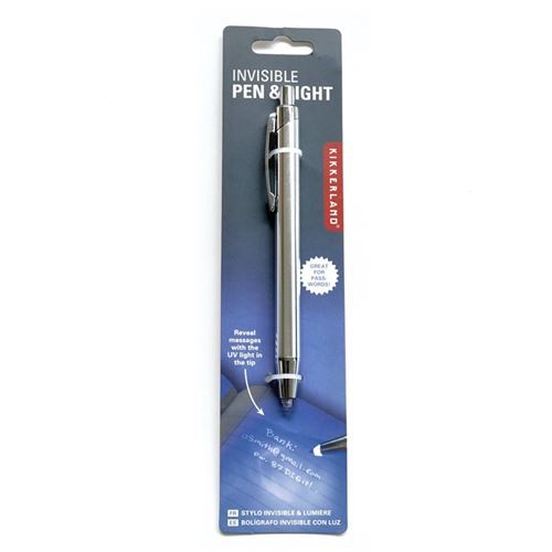 Stylo Kikkerland avec ancre invisible Argent