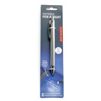 Gadget Kikkerland Stylo encre invisible Argent - 1
