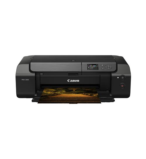Canon Imprimante Photo PIXMA PRO Tirages aux Couleurs Intenses Imprimante Compacte & Polyvalente 8 Encres Couleur à Base de Colorants 3 Options d'Alimentation en Papier Facile à Utiliser
