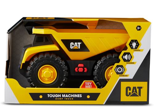 CAT Tough Machines 25 cm Camion Benne Sons et lumières et vibration - vue 2