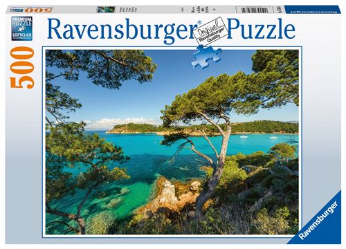 RAVENSBURGER Puzzle 500 pi&egrave;ces  Vue sur la mer 