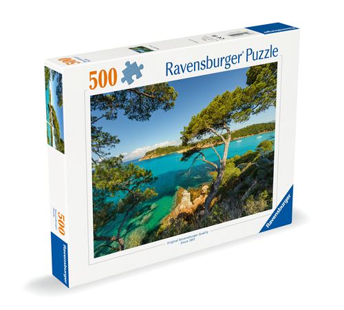 Puzzle 500 pièces Vue sur la mer Ravensburger France - vue 3