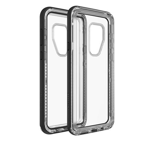 LifeProof Next Hoes Transparant met Zwarte Randen voor Samsung Galaxy S9+