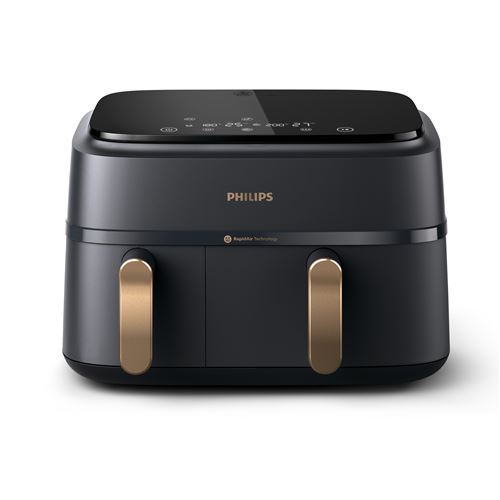 Friteuse sans huile Philips NA352/04 Airfryer 9L noir double panier
