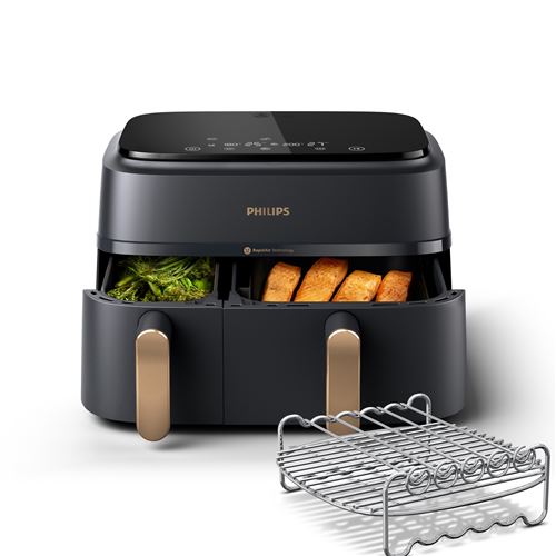 Philips 3000 series NA352/04 Airfryer mit zwei Körben