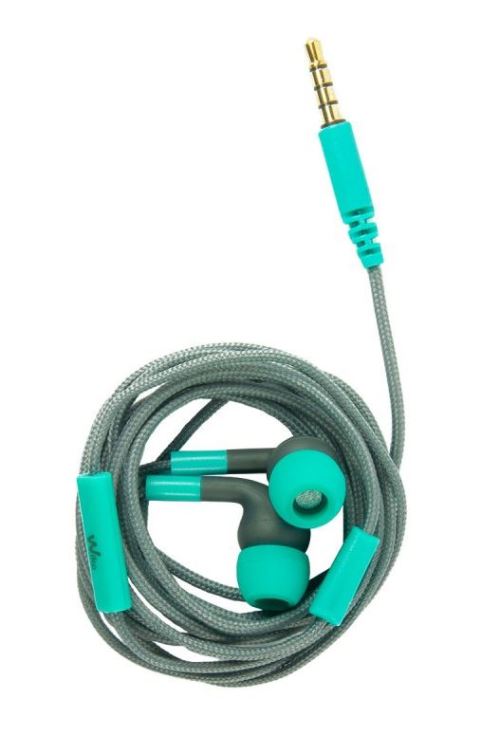 Wiko WiShake Oortelefoons met draad Grijs en Groen