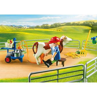 Playmobil Country 70132 Grande ferme avec silo et animaux