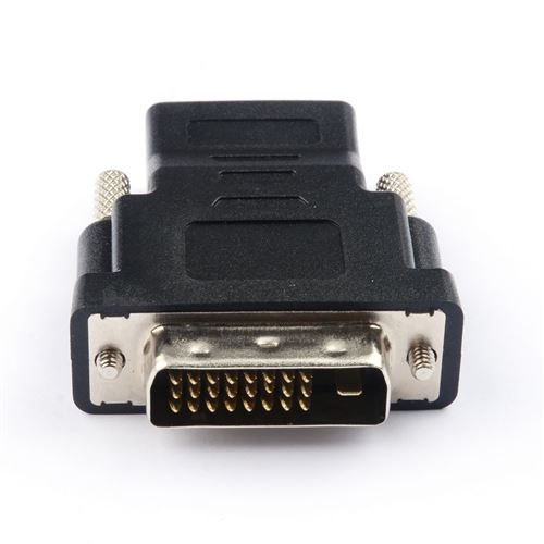 Adaptateur DVI mâle vers HDMI femelle Temium Noir