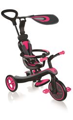 Jeu de plein air Globber Explorer Trike 4 en 1 Fuchsia