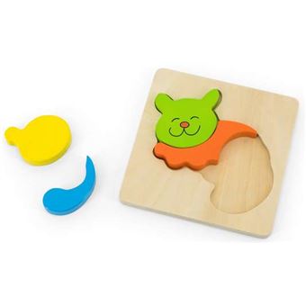 Puzzle encastrement Asa Toys Chat