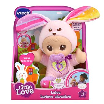 VTech - Little Love - Léa découvre le pot, poupée interactive pour
