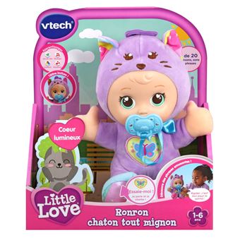Poupée Baby Lovely Interactive 23 Cm - Bébé Qui Pleure, Thème Vache, Neuve