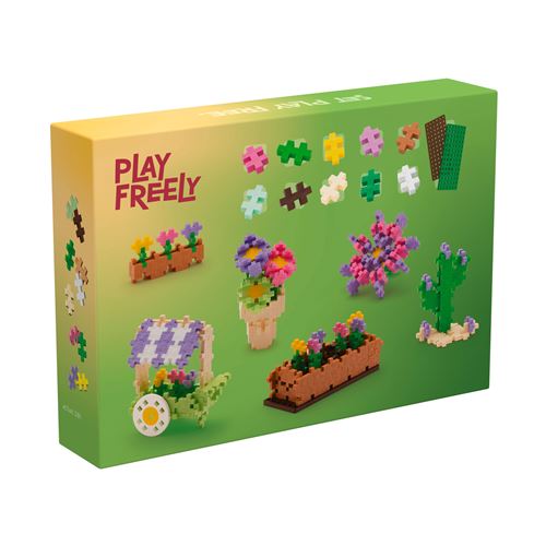 Jeu de construction Plus Plus Kit decouverte Échoppe aux fleurs - vue 1