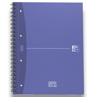 Notemaker+ Europa cahier reliure intégrale A4+ 240 pages détachables  perforé 4 trous ligné + marge - Assortiment A sur