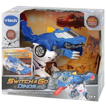 Transformable Super Robot Vtech Switch & Go Dinos Combo: SUPER SPI –