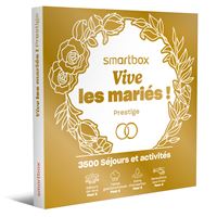 Coffret cadeau SmartBox Vive les mariés! Prestige