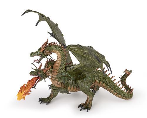 Figurine Papo Dragon deux têtes