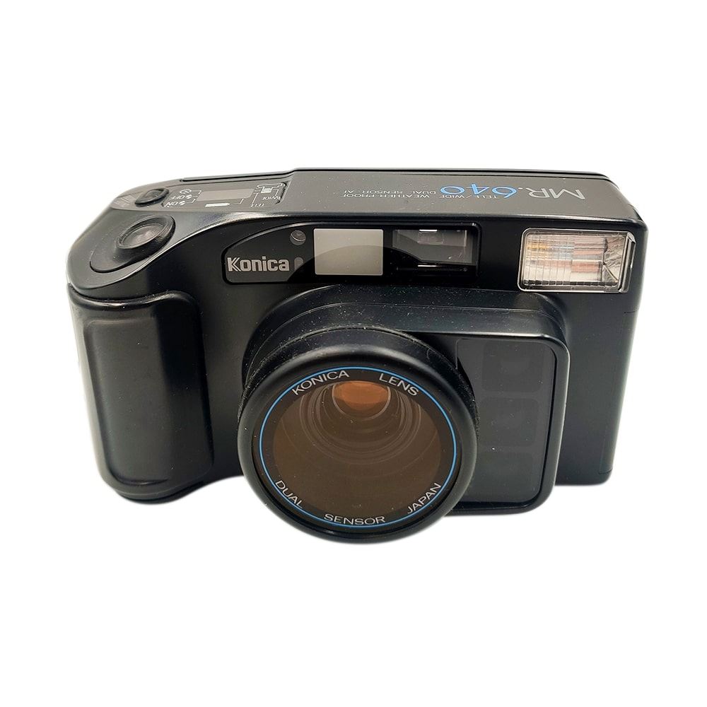 Appareil Photo Compact Vintage Konica MT-7 - 35mm Argentique, Noir - État Quasi Neuf, Rare !
