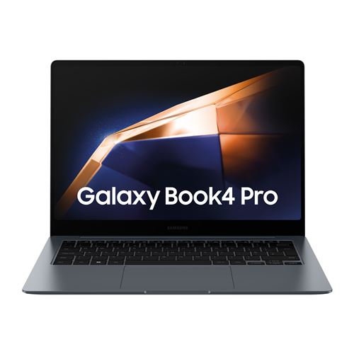 PC Portable Samsung Galaxy Book4 Pro 14 WQXGA+ écran tactile 120 Hz Intel® Core™ Ultra 5 16 Go RAM 512 Go SSD Gris anthracite