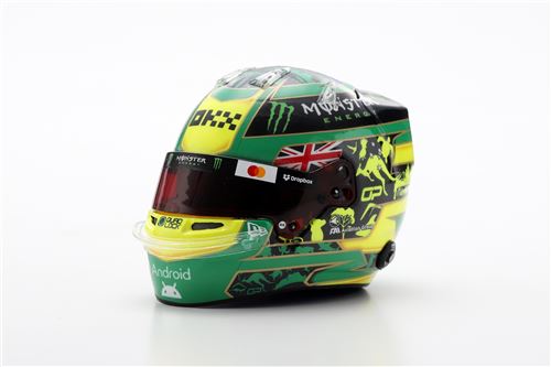 Casque Spark Oscar Piastri McLaren F1 Team GP Australie 2025 Echelle 1/5 - Spark