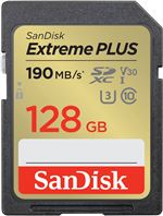 SanDisk Extreme PLUS - Carte mémoire flash - 128 Go - UHS-I U3 / Class10 - SDXC UHS-I