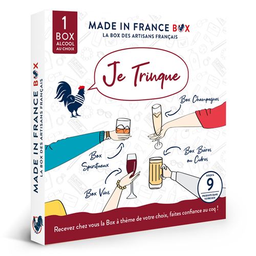 Coffret cadeau Made In France Box Je Trinque !