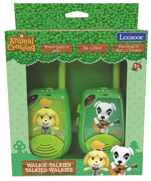 Talkies-Walkies Lexibook Animal Crossing Portée 2 km